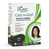 Tintura De Cabelo Light Mountain Henna Color The Grey Black 200ml