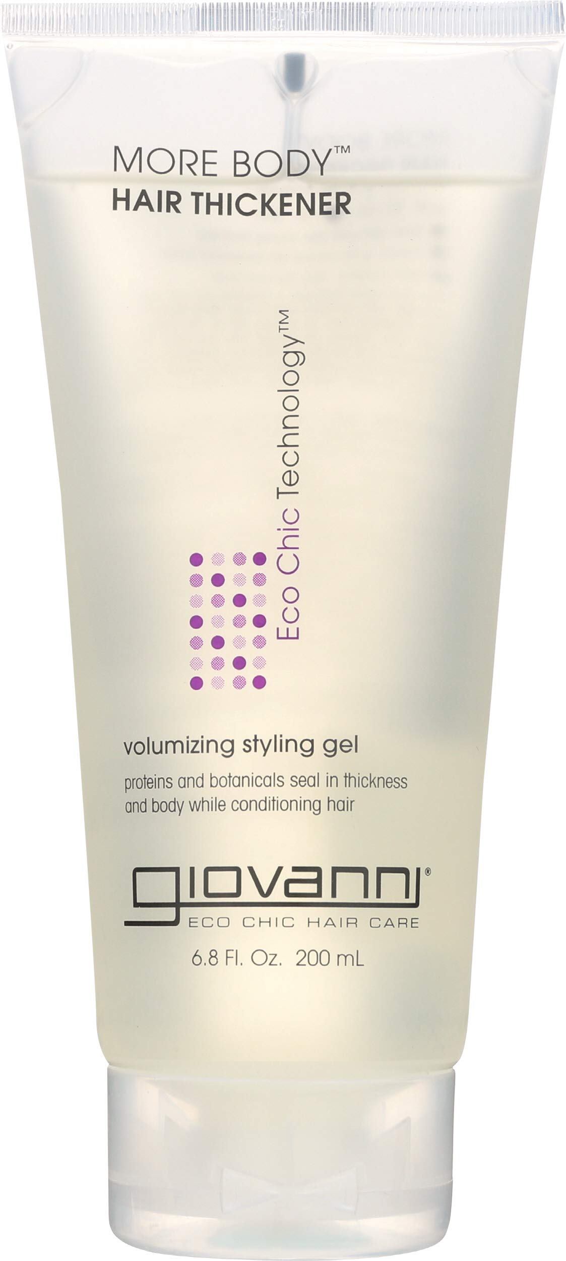 Gel Modelador Volumizante Para Espessante De Cabelo Giovanni 200ml
