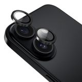 Película Para Câmera Iphone 16 / 16 Plus, Originais Iplace, Aro Preto