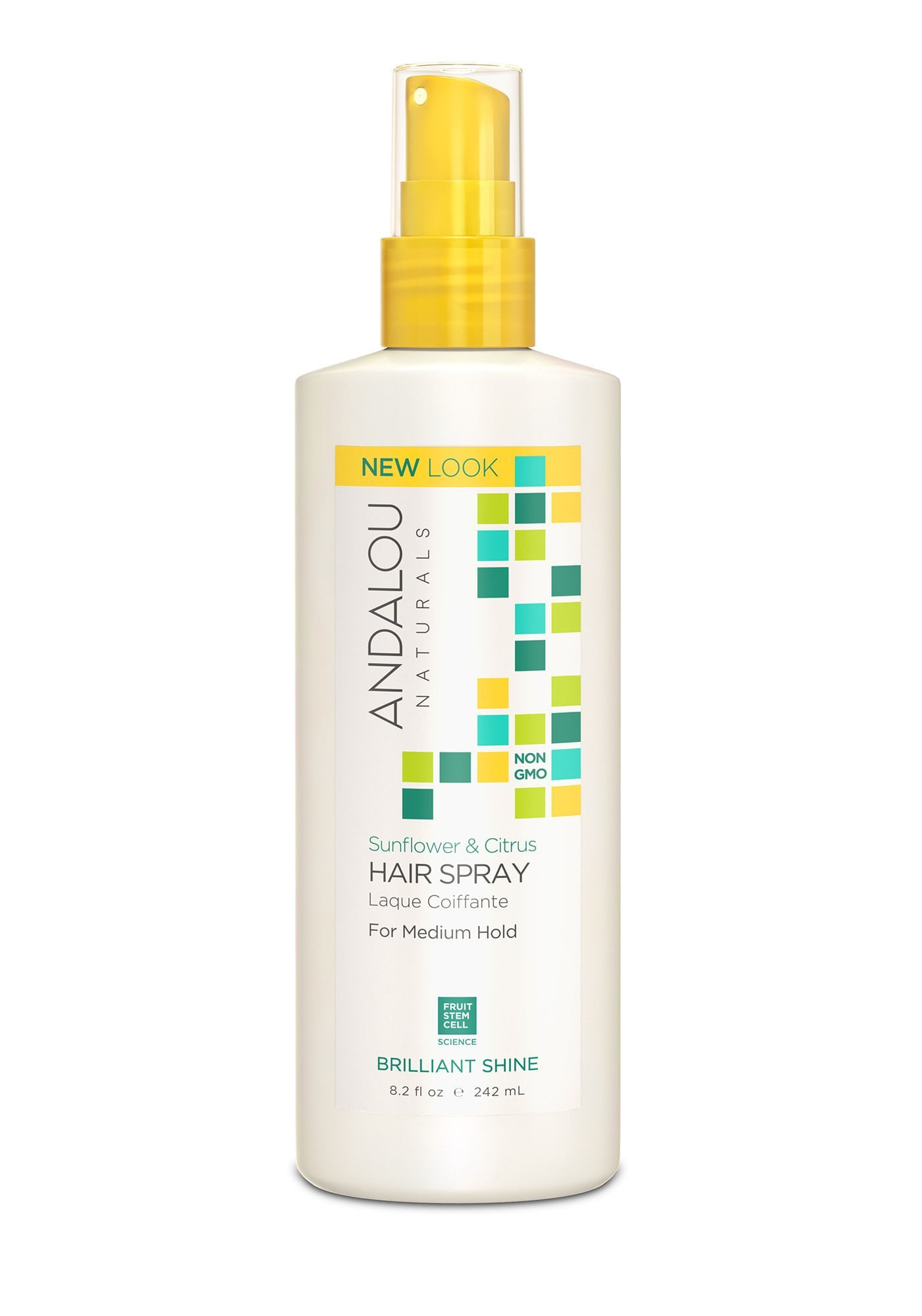 Spray De Cabelo Andalou Naturals Brilliant Shine Sunflower 240 Ml