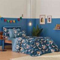 Conjunto De Roupa De Cama Franco The Smurfs Super Soft Microfiber