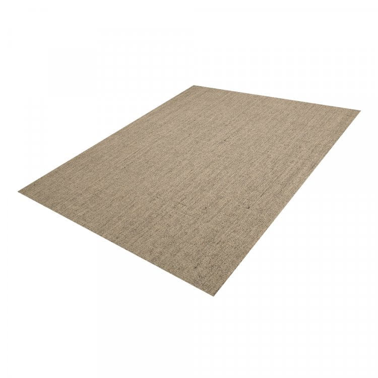 Tapete Sisal CE Liso para Sala de Estar 2,50mx3,50m APAEB Polar Mesclado