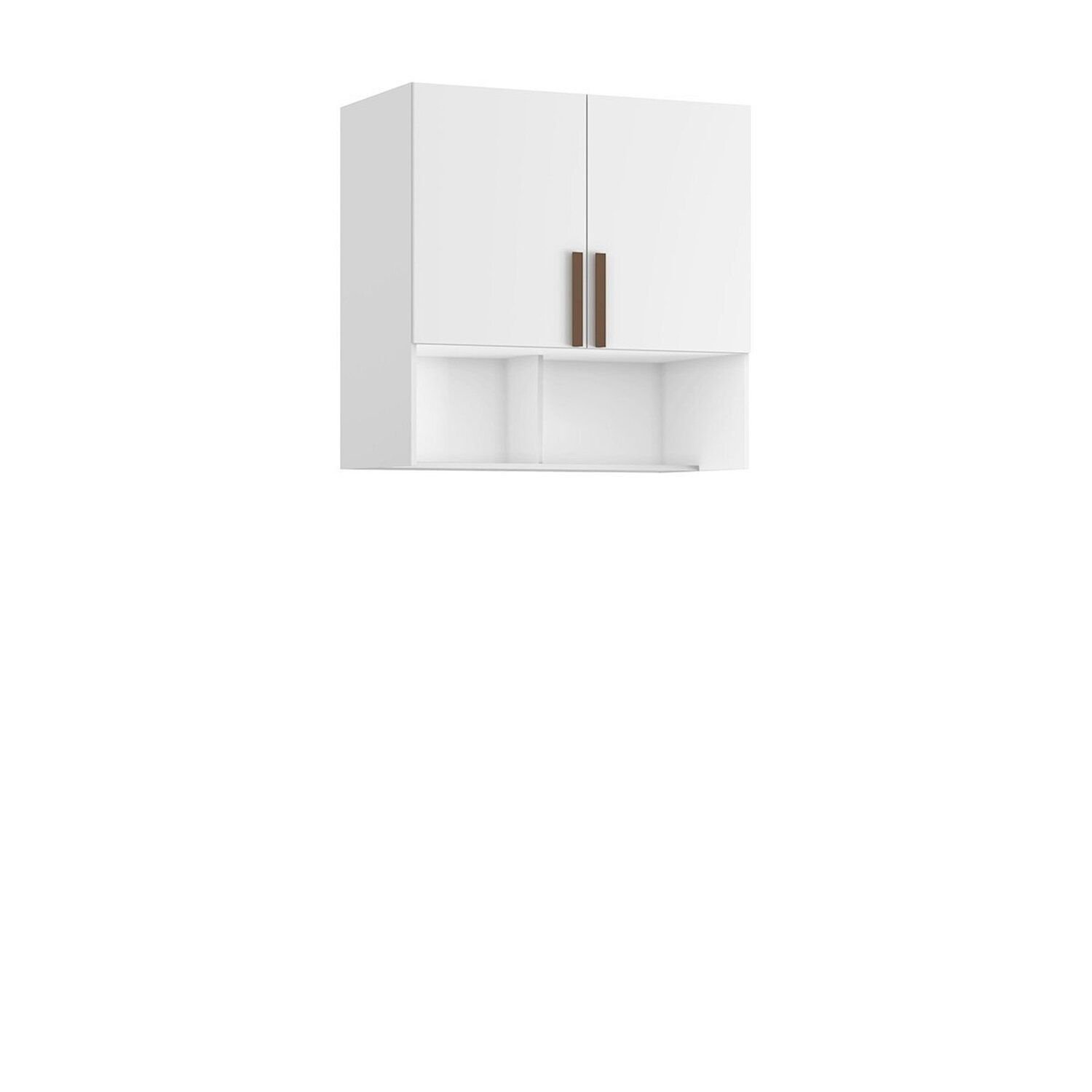 Módulo Aéreo 100% Mdf Para Cama De Solteiro Altezza Branco