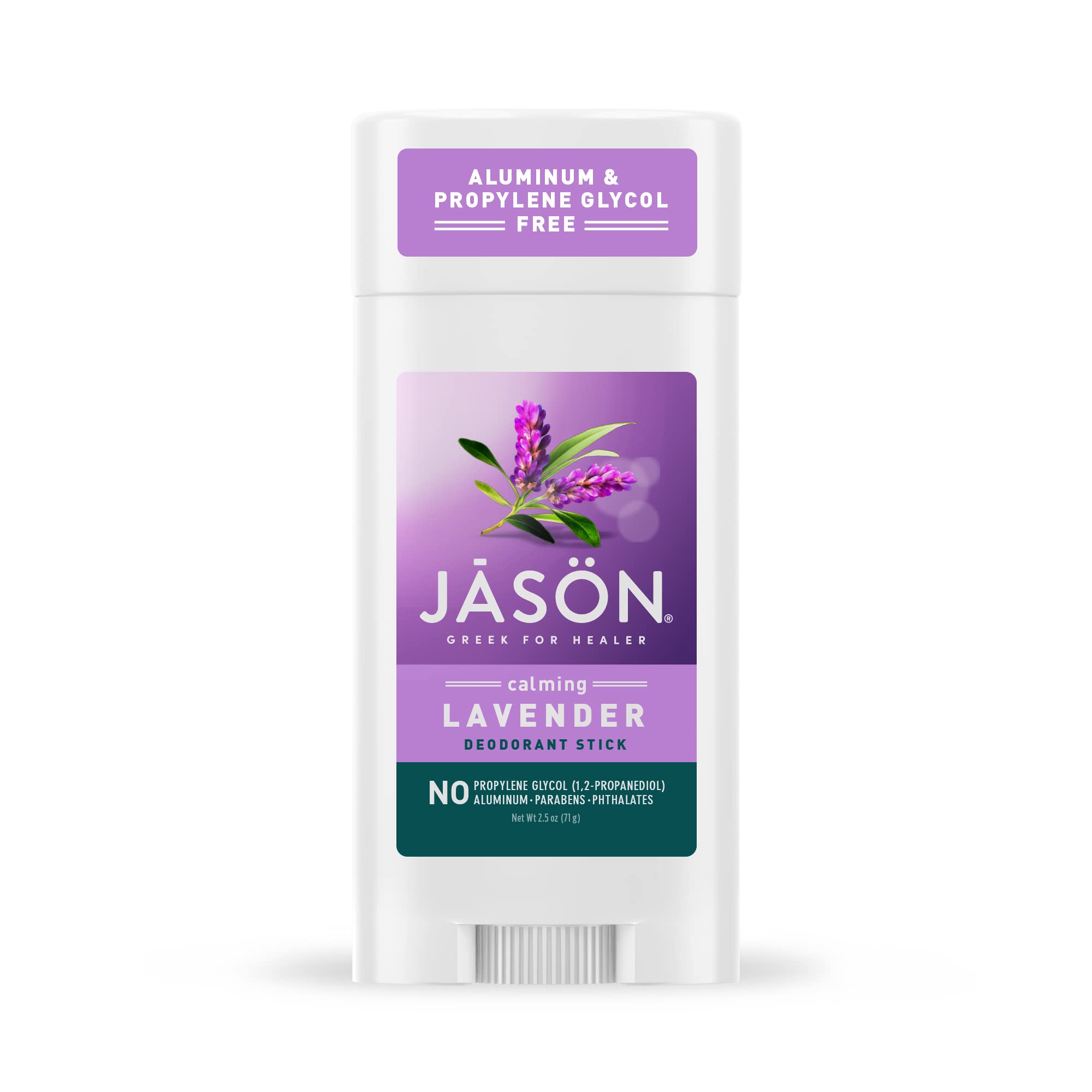 Desodorante Em Bastão Jason Calming Lavender 75 Ml Sem Alumínio