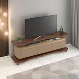 Rack Para Tv 75 Polegadas 57cm X 180cm Guarapari Fendi/carvalho