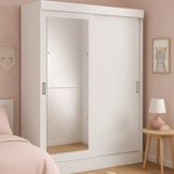 Guarda-roupa Infantil 2 Portas Helena Branco