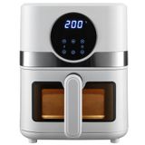 Air Fryer Fritadeira Elétrica Digital Extream 4,3l Branco Com Prata, 220v