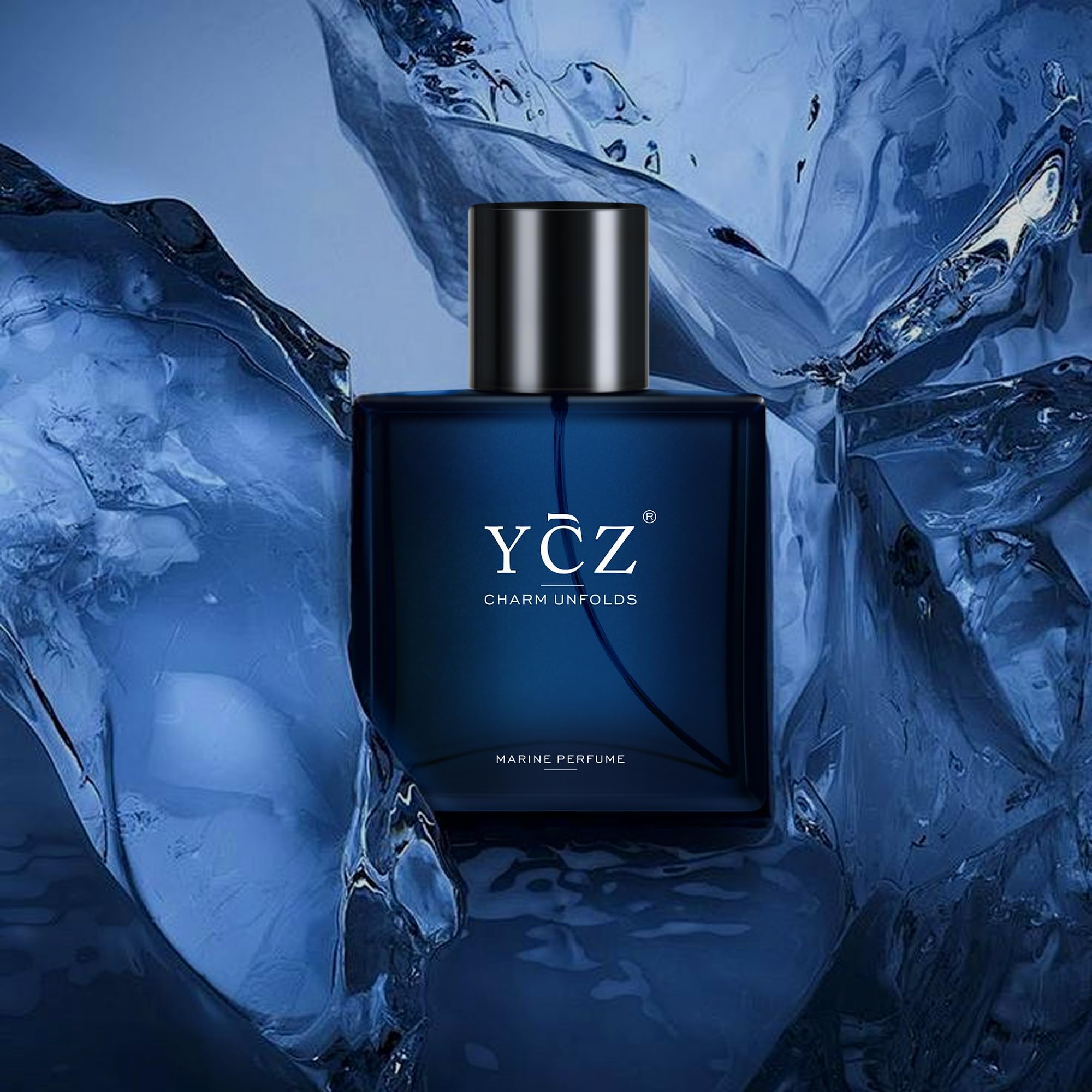 Perfume Ycz Pour Homme Marine Eau De Parfum 50ml Para Homens