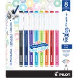 Canetas Marcadoras Pilot Frixion Fineliner Apagáveis De 0,7 Mm, Pacote Com 8