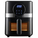 Air Fryer Fritadeira Elétrica Digital Extream 4,3l Preto E Prata, 220v