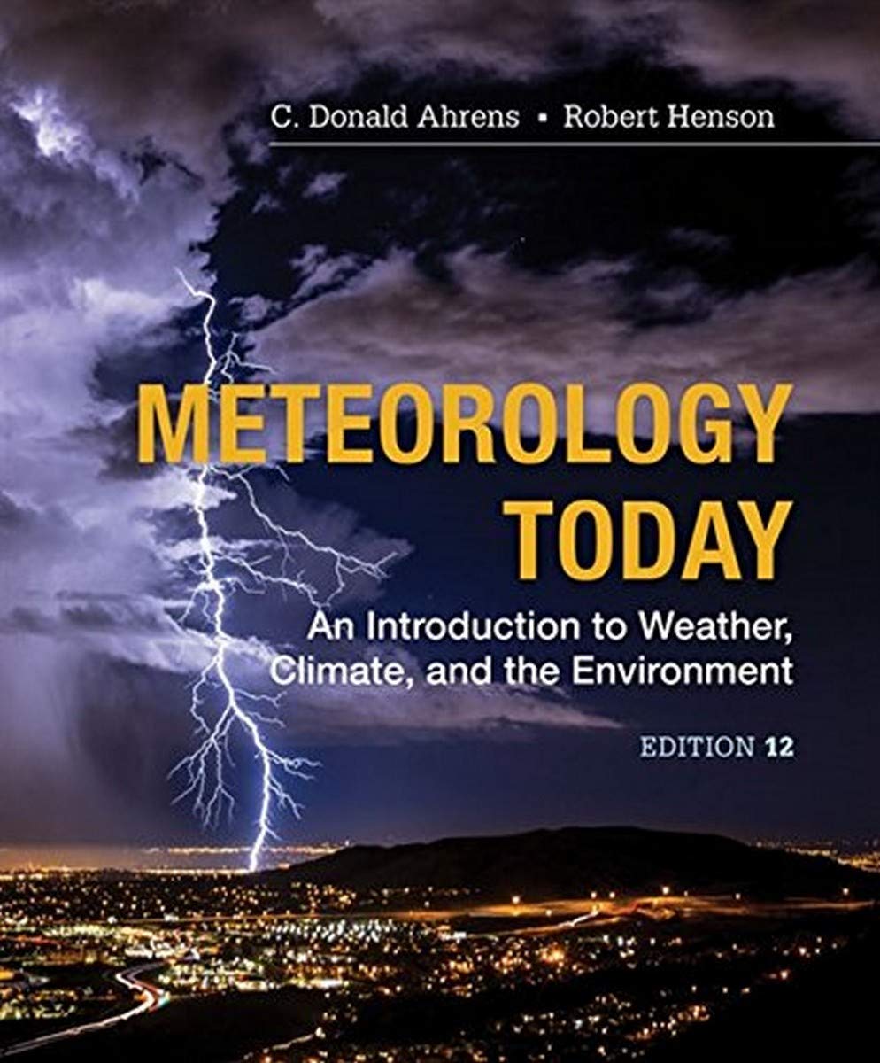 Livro Meteorologia Hoje: Uma Introdução Ao Tempo E Ao Clima