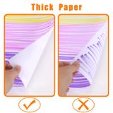 Pacote Com 2 Formas De Reposição Em Rolo De Papel Artístico Para Cavalete De Arte Infantil