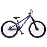 Bicicleta Aro 26 Gta Gravity Freeride Dirt Jump F Hidraulico - Roxo - 13