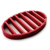 Assadeira De Silicone Norpro 405 Vermelha 9x6cm