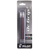 Recargas De Tinta Pilot Dr. Grip 4+1 Multifuncionais Fine Point, Pacote Com 4