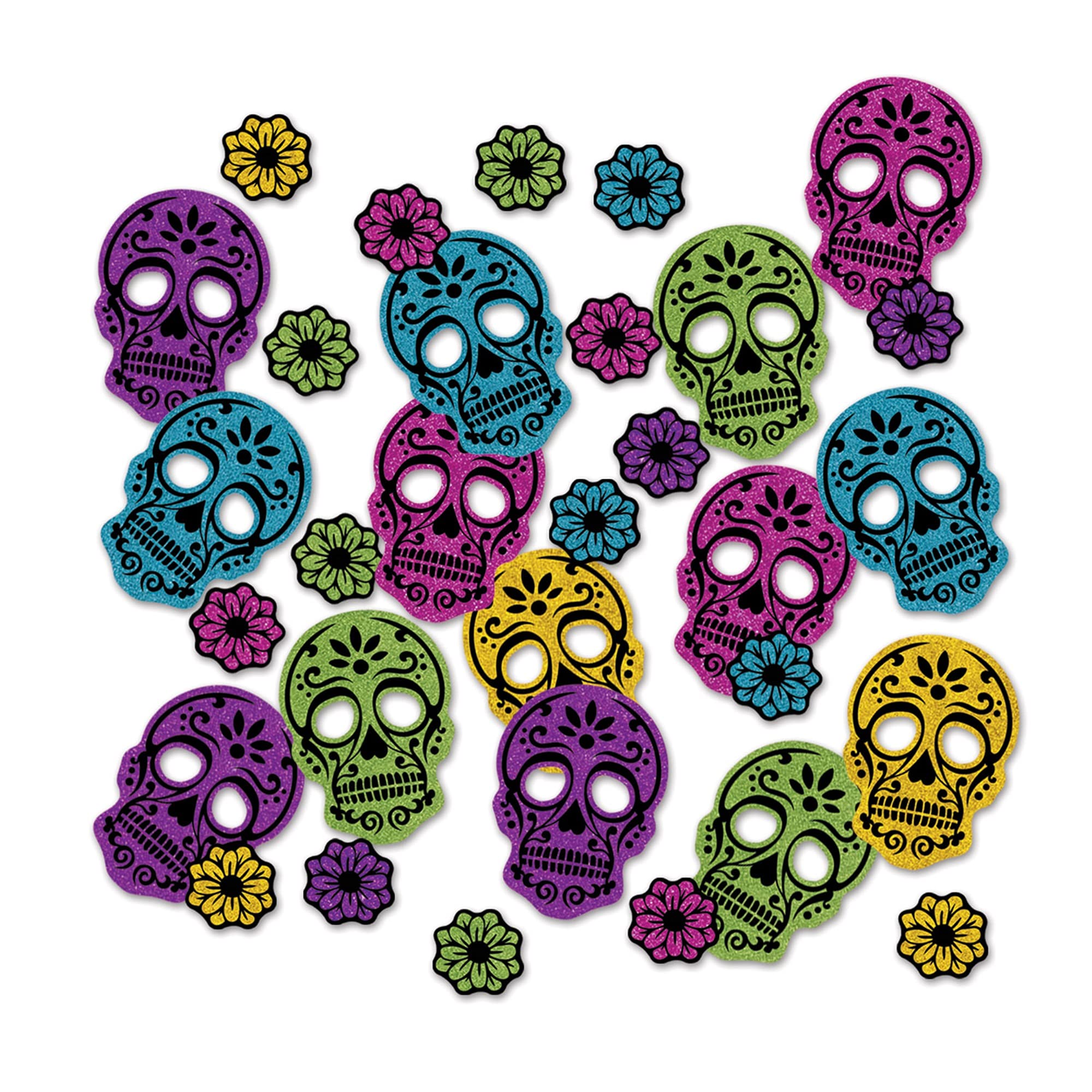 Confetti Beistle Day Of The Dead Deluxe Sparkle 15 Ml