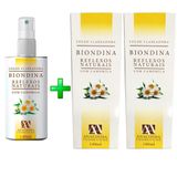 Kit Clareador Biondina 1 Spray Pump + 2 Refis Anaconda