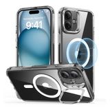 Capa P/iphone 16 Esr Classic Suporte Stash Transparente
