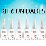 Kit 6 Unidades Esmaltes Leite De Coco Colorama 8ml