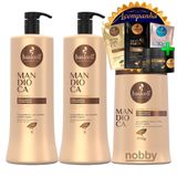 Kit Haskell Mandioca 1l Shampoo + Cond + Máscara