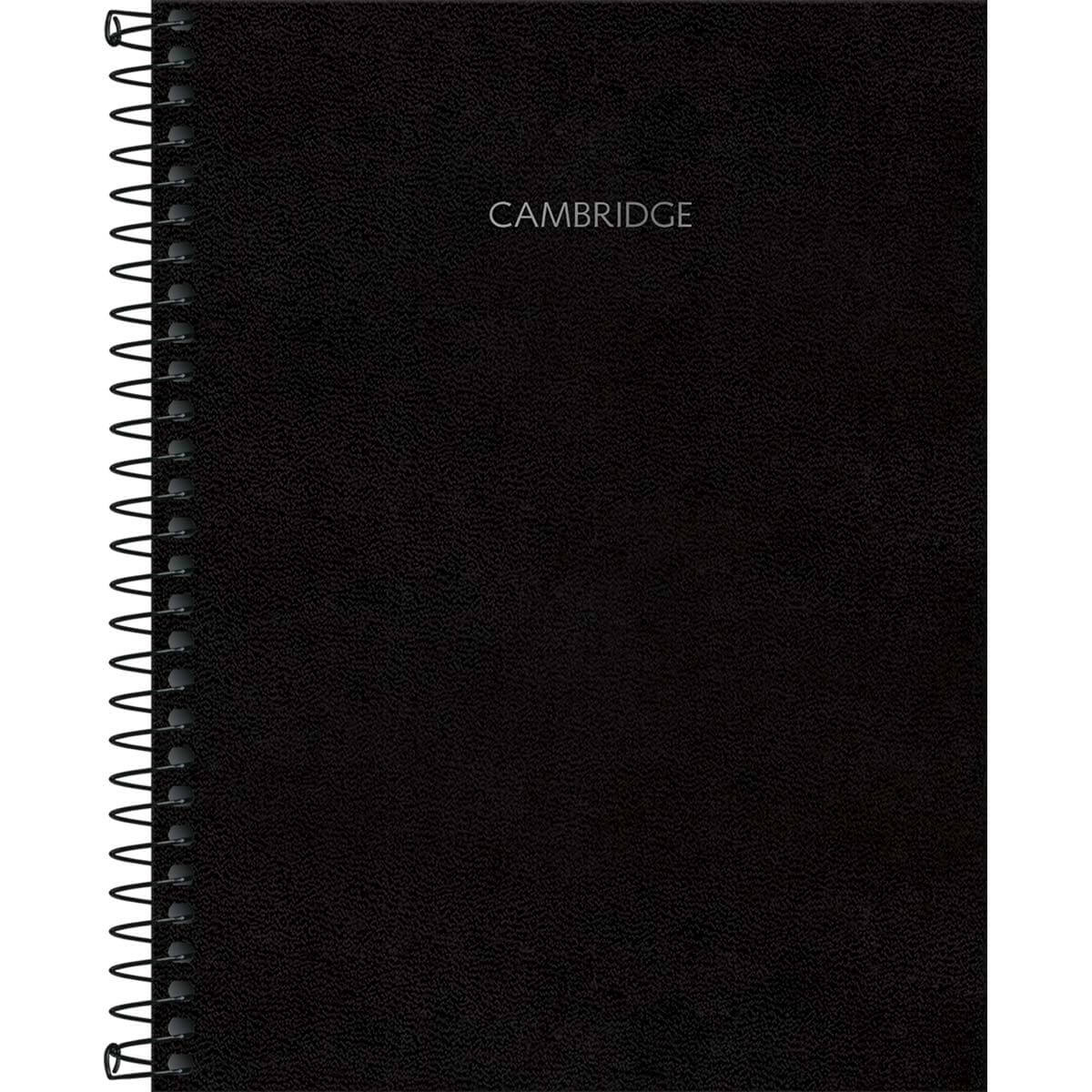 Caderno Executivo Espiral Cd Colegial Cambridge 80f Tilibra 04un