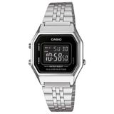 Relógio Casio Feminino Vintage Prata La680wa-1bdf