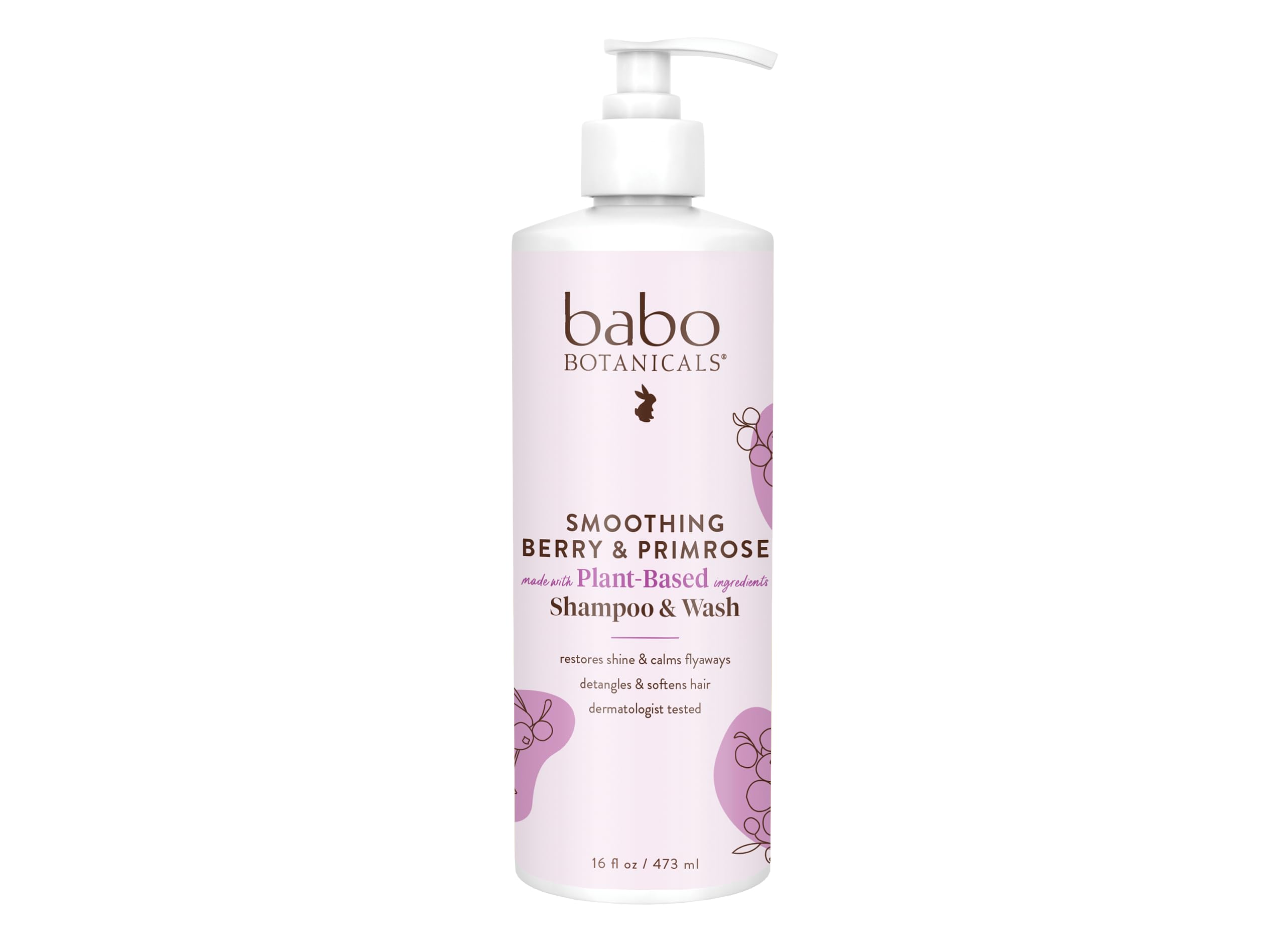 Shampoo E Sabonete Babo Botanicals Smoothing Berry 2 Em 1