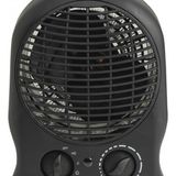 Mini Aquecedor Eletrico Cerâmico 1500w 127v Até 18m Preto