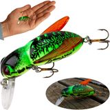 Isca Artificial Rebel Bumble Bug Inseto Abelha Mosca Amarela/verde F74-15 Pequena 3,7cm 3g Para Tilápia Black Bass