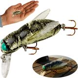 Isca Artificial Rebel Bumble Bug Horse Fly Mosca Varejeira F74-12 Pequena 3,7cm 3g Para Tilápia Black Bass