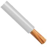 Fio Cabo Flexível 4mm Branco - Rolo 100 Metros - Corfio