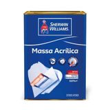 Massa Acrílica Branca Metalatex 18 Litros - Acabamento Fosco Para Alvenaria