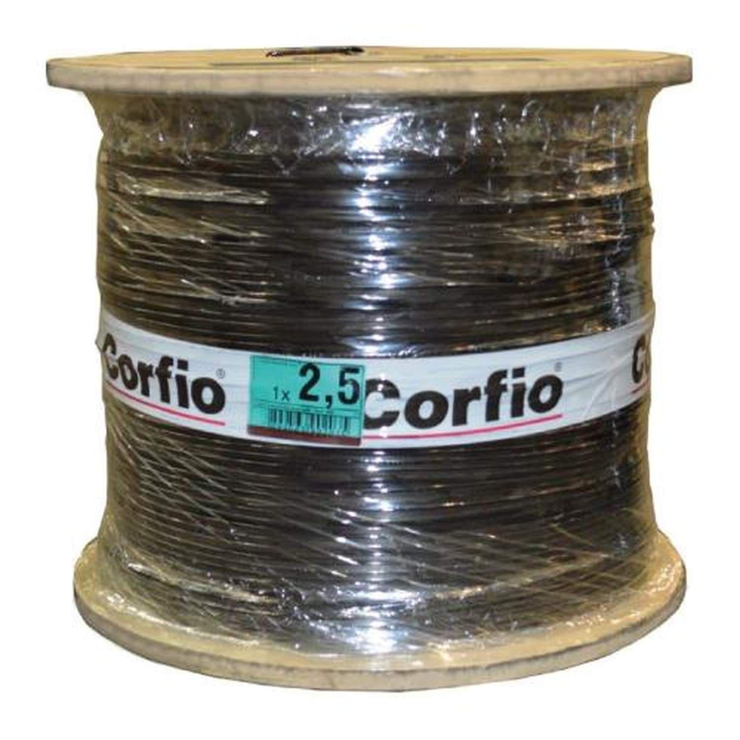 Fio Cabo Flex 2 X 2,50mm - Bobina 500 Metros - Corfio