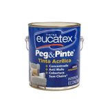 Tinta Acrílica Econômica Pérola Taiti Fosco 3,6l - Para Alvenaria - Eucatex
