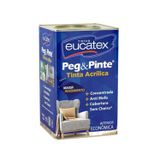 Tinta Acrílica Azul Profundo Econômica 18 Litros - Fosco - Para Alvenaria - Eucatex