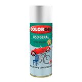 Spray Tinta Uso Geral Cores Lisas Branco Acabamento - Colorgin 400ml