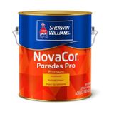 Tinta Acrílica Novacor Para Paredes Pro Acetinado Base Branca - Galão