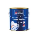 Massa Acrílica Branca Galão 3,6l Metalatex Acabamento Fosco Interior Secagem Rápida 8 12m² Por Demão
