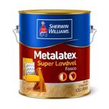 Tinta Acrílica Fosca Metalatex Branco Gelo - Galão 3,6l - Alta Durabilidade E Rendimento