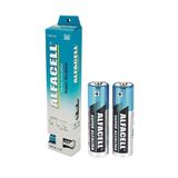 Pilha Alcalina Aa Pequena Alfacell 1.5v Lr62s Com 30 Unidade