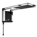 Chuveiro Ducha Acqua Storm 5500w Preta/cromada 127v Lorenzetti Chuveiro Chuveiro Ducha Em Um Produto