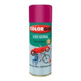 Spray Tinta Uso Geral Para Bike Roxo Dakar 400ml - Colorgin