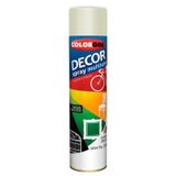 Spray Colorgin Decor Multiuso Cinza (865) - 360ml - Para Metal, Madeira, Gesso E Cerâmica