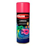 Tinta Spray Luminosa Colorgin 350ml - Efeito Luminoso Em Vitrines, Salões E Artesanatos