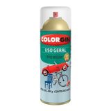 Spray Verniz Metálico Colorgin Uso Geral 400ml - Secagem Rápida - Alta Resistência