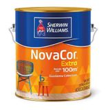Tinta Acrílica Semi Brilho Novacor Para Paredes - Base F - Galão 3,2l