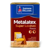 Tinta Acrílica Fosco Metalatex Branco 18 Litros - Alta Resistência E Durabilidade