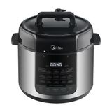 Panela De Pressão Elétrica 5l Nutripro Inox Midea Pp5ms1 - 127v