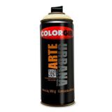 Spray Tinta Acrílica Arte Urbana Amarelo Baunilha 913 - Colorgin 400ml