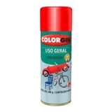 Spray Tinta Metálica Vermelho Uso Geral - Colorgin 400ml
